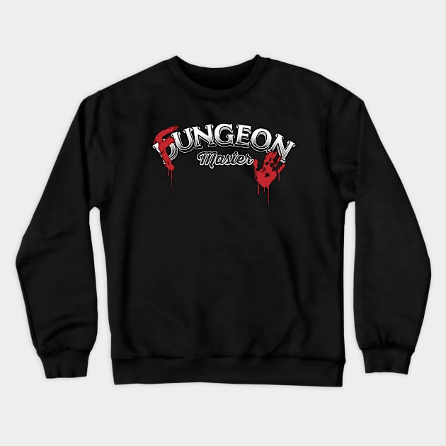 More Like Fungeon Master Dungeon Master Crewneck Sweatshirt by Natural 20 Shirts